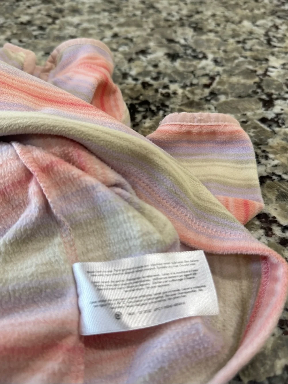 Osh Kosh B’Gosh Striped Pastel Quarter-Zip Kids Top - Pink & Cream